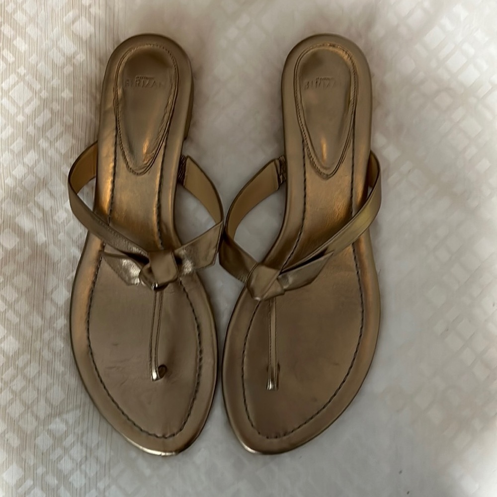Gold Alexandre Birman sandals